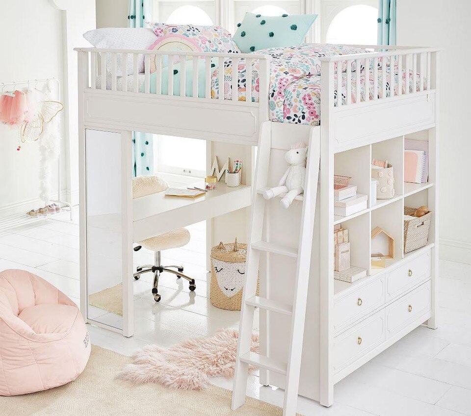 Ava Regency Loft Bed Pottery Barn Kids AU